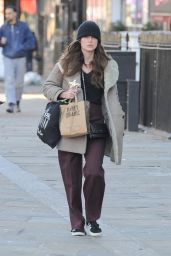 Keira Knightley in Casual Outfiit in North London, February 2018