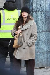 Keira Knightley in Casual Outfiit in North London, February 2018
