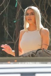Kim and Kourtney Kardashian Filming in Malibu 02/01/2018