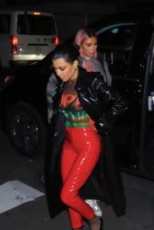 Kim Kardashian and Kourtney Kardashian at the Red Light District and a Sushi Restaurant in Tokyo