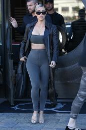 Kim Kardashian Arriving for a Sushi Lunch in LA