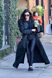 Kourtney Kardashian Street Fashion - Los Angeles, February 2018