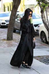 Kourtney Kardashian Street Fashion - Los Angeles, February 2018