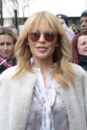 Kylie Minogue - Leaving the BBC Radio 2 Studios in London 02/24/2018