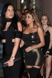 Larsa Pippen in a Metallic Minidress and Thigh High Boots - Komodo in Miami 02/24/2018