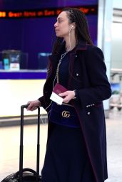 Lilly Becker at the Airport in London 02/26/2018