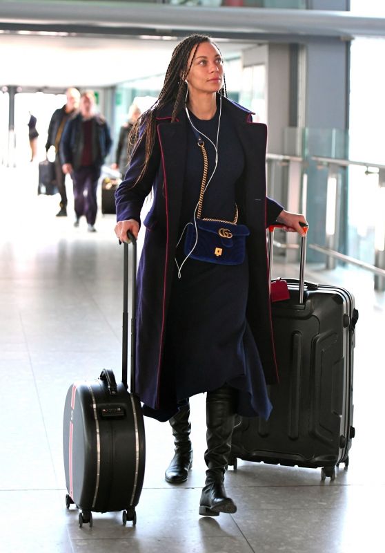 Lilly Becker at the Airport in London 02/26/2018