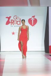 Liz Hernandez Walks Runway for Red Dress 2018 Collection Fashion Show in NYC