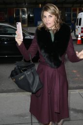 Lori Loughlin - Arriving at Today Show in NYC 02/15/2018