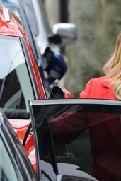 Louise Redknapp, Kimberley Walsh, Alesha Dixon and Tess Daly - Filming Secret Project in London 02/23/2018