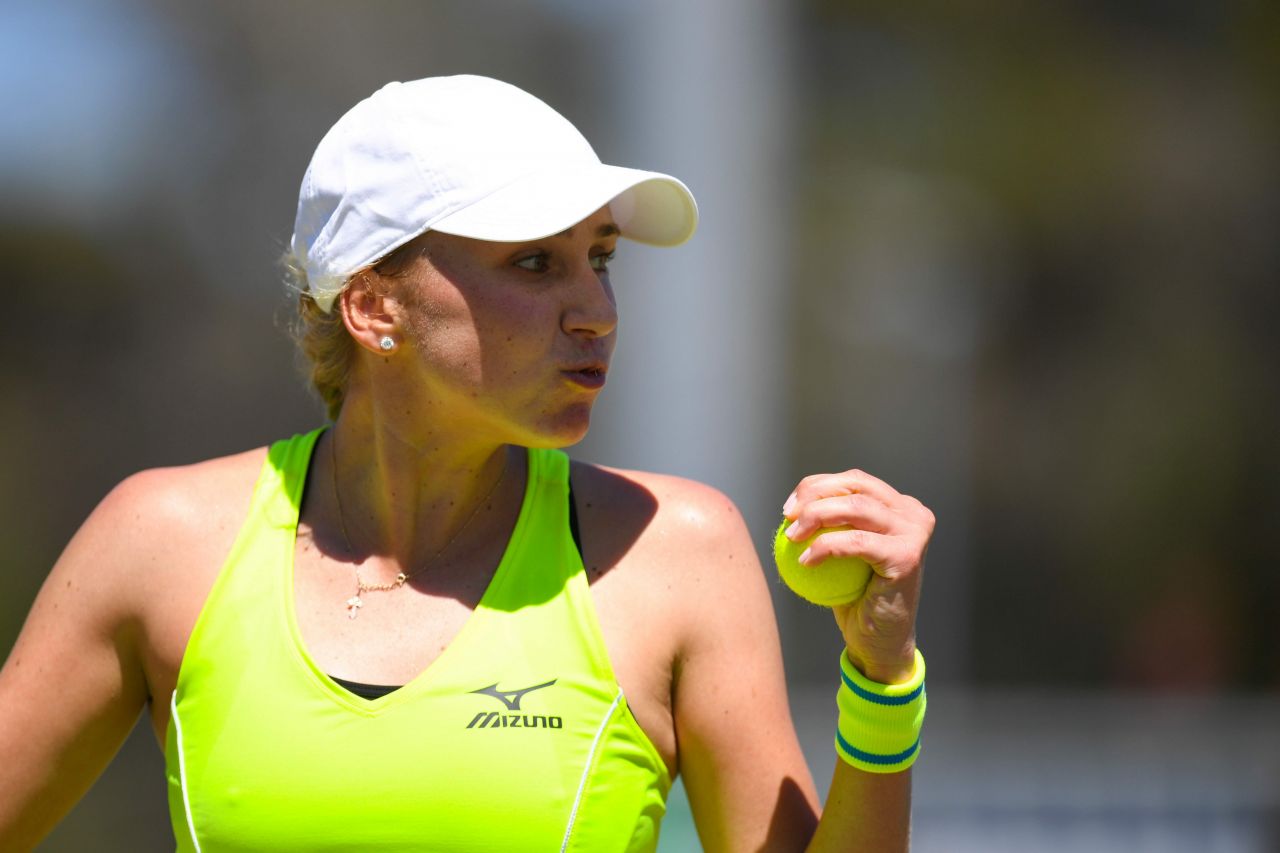 Lyudmyla Kichenok - Fed Cup World Group II Round 1 - Australia Vs ...