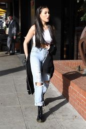 Madison Beer Out for Lunch at South Beverly Grill in Beverly Hills