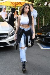 Madison Beer Out for Lunch at South Beverly Grill in Beverly Hills