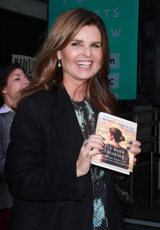 Maria Shriver at Build Series in NYC 02/27/2018