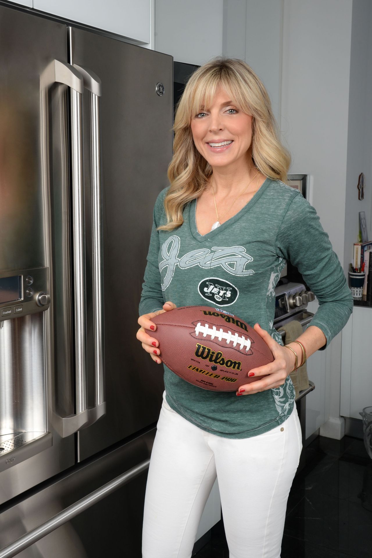 Marla Maples Getting Ready on Super Bowl Sunday