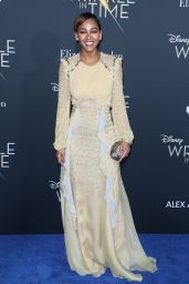 Meagan Good – “A Wrinkle in Time” Premiere in Los Angeles
