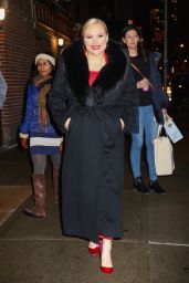 Meghan McCain - Leaves The Late Show with Stephen Colbert in NYC