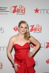 Melissa Joan Hart – NYFW Red Dress Collection 2018
