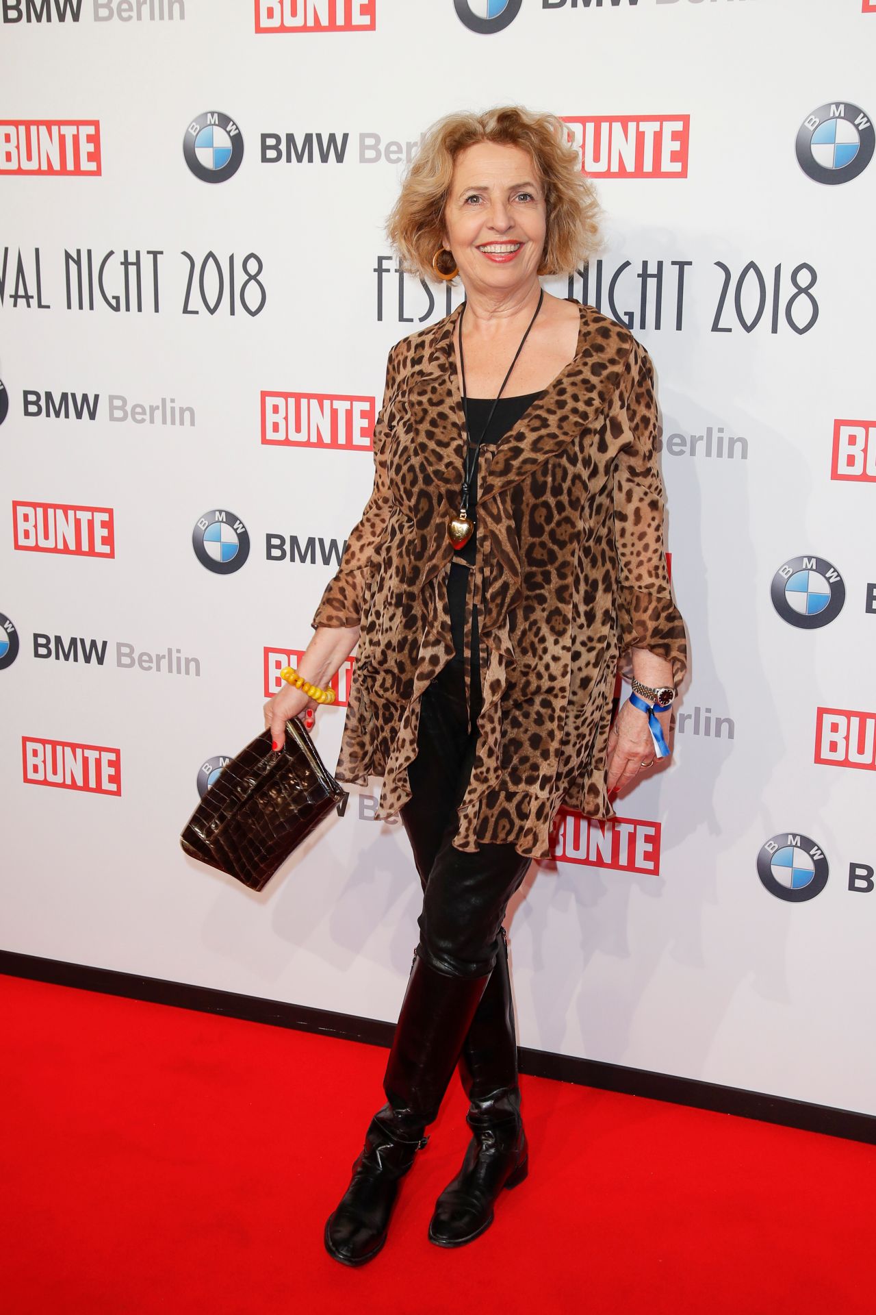 Michaela May - BUNTE & BMW Host Festival Night 2018, Berlinale 2018