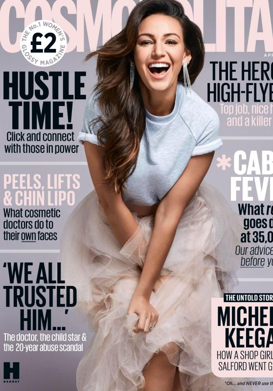 Michelle Keegan - Cosmopolitan Magazine April 2018