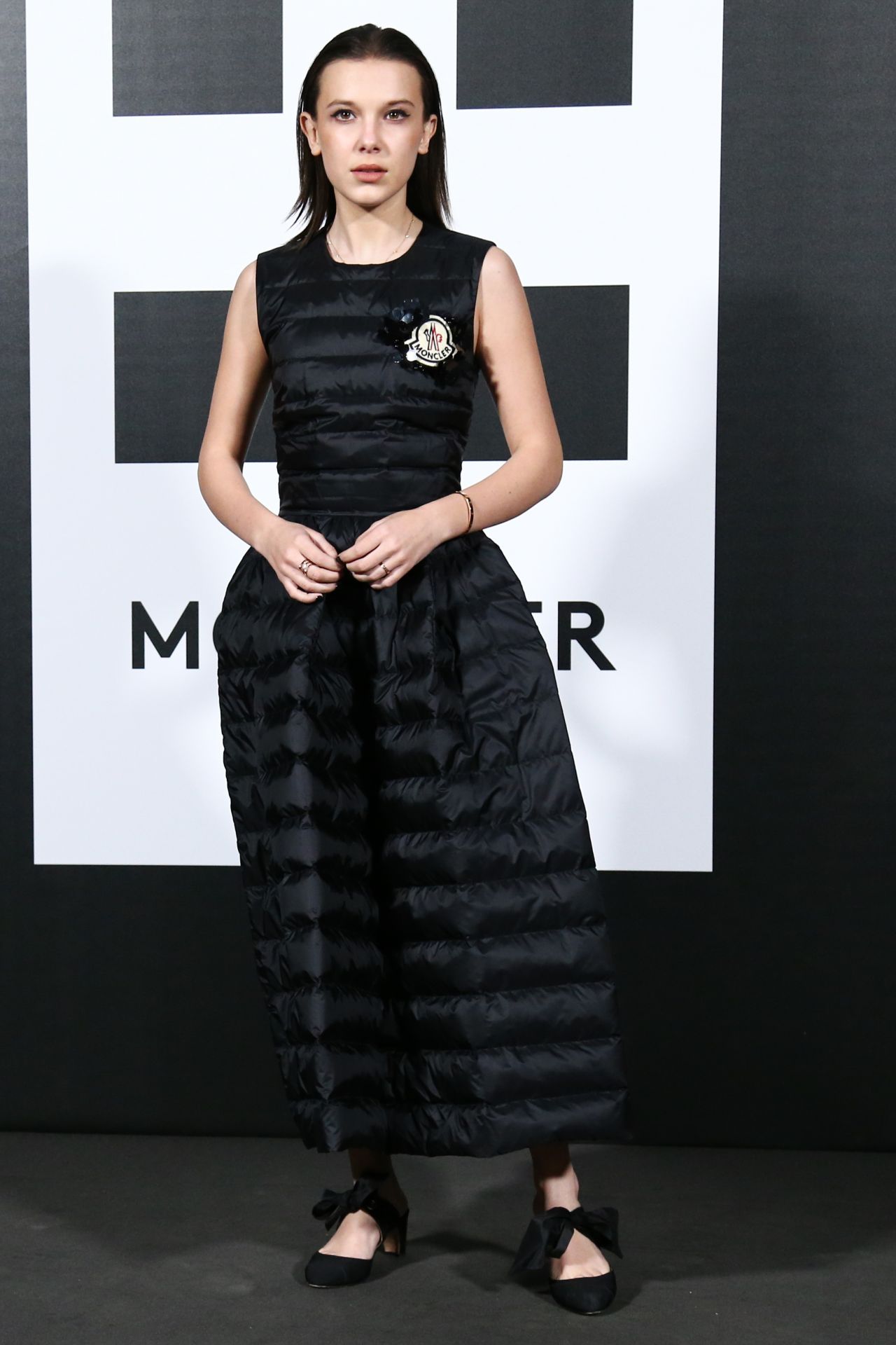 Millie Bobby Brown - Moncler Party in Milan
