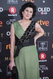 Montse Alcocer – 2018 Goya Awards in Madrid