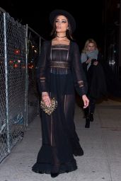 Olivia Culpo in Dior - Meatpacking District in NYC 02/06/2018