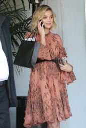 Olivia Holt - Leaving the CFDA Luncheon at the Chateau Marmont in LA