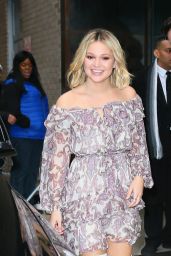 Olivia Holt - Leaving Zimmerman Fashion Show in New York City 02/12/2018
