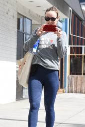 Olivia Wilde - Hits the Gym in Los Angeles 02/27/2018