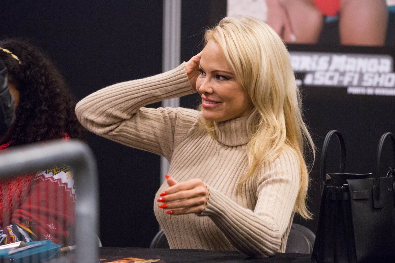 Pamela Anderson - 2018 Paris Manga & Sci-Fi Show • CelebMafia