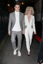 Pixie Lott - Vogue x Tiffany & Co BAFTA Afterparty at Club in Mayfair