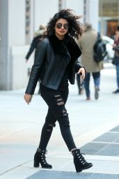 Priyanka Chopra Fashion Style - Out in New York City 02/14/2018