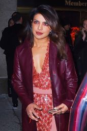 Priyanka Chopra Outside the Bottega Veneta Fashion Show in New York 02/09/2018