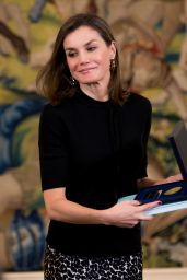 Queen Letizia Ortiz of Spain - Presentation of the 28th Edition of Tomas Francisco Prieto in Madrid