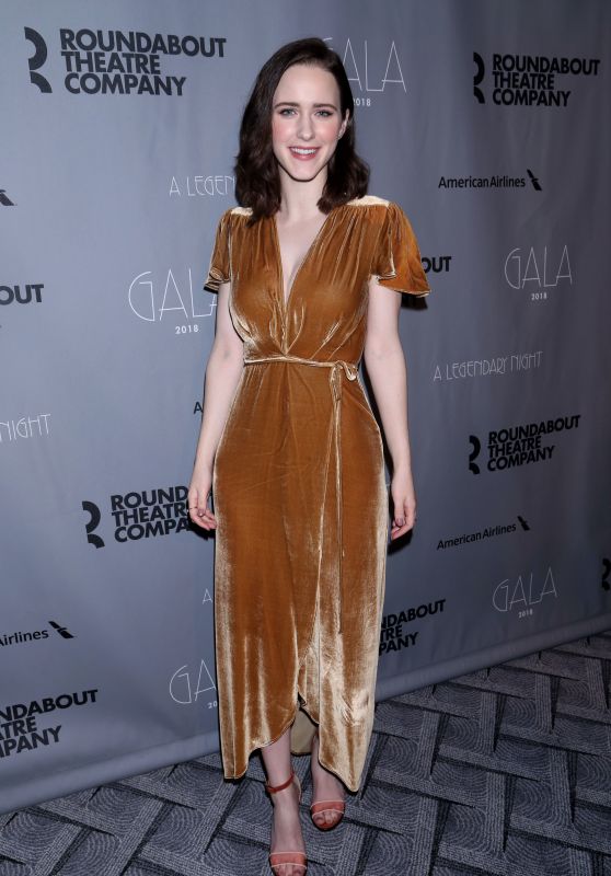 Rachel Brosnahan – 2018 Roundabout Theatre Company Gala in New York