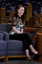 Rachel Brosnahan - Tonight Show Starring Jimmy Fallon in New York