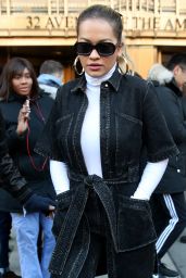 Rita Ora - Arriving at the Z100 Radio Station in NYC