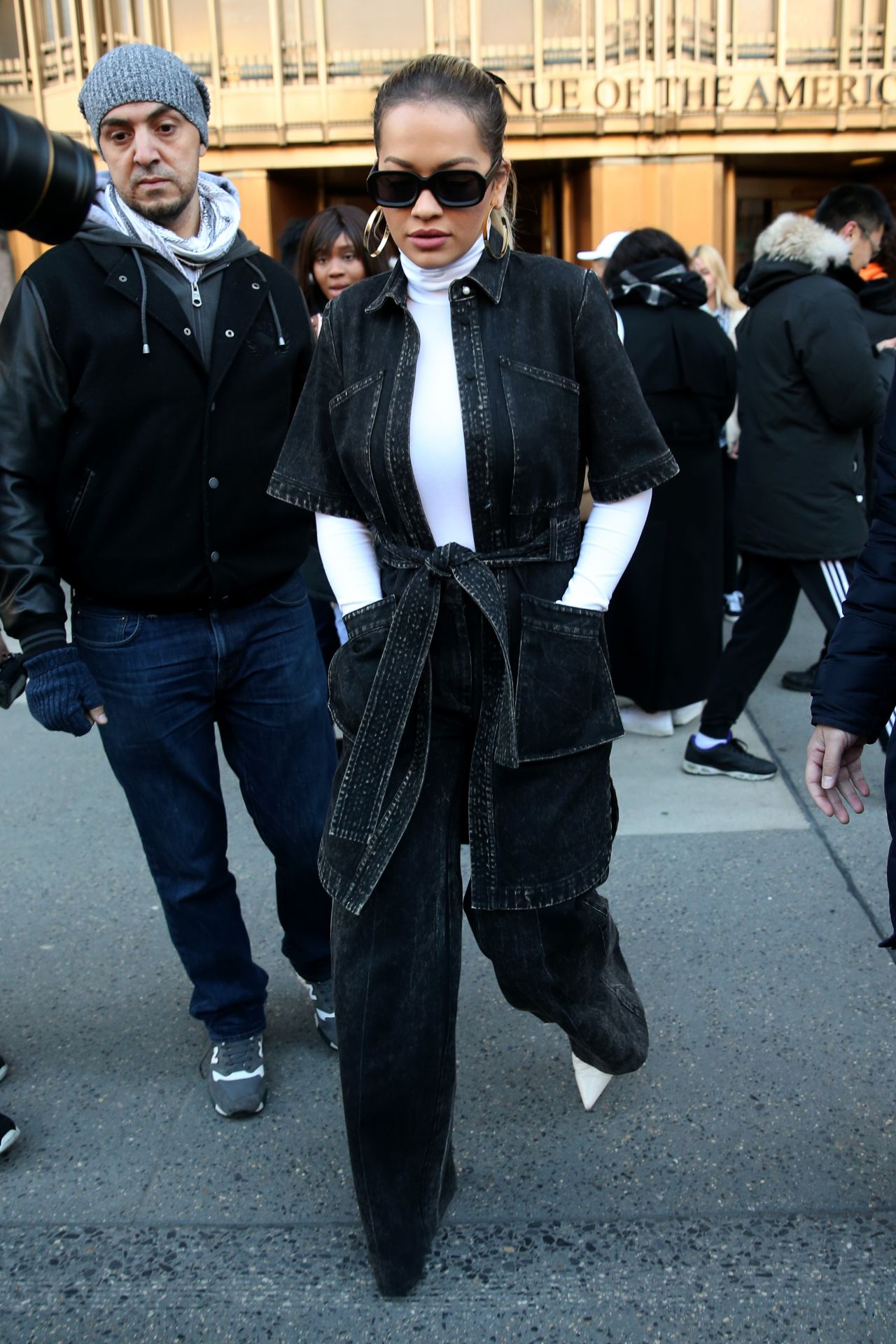 Rita Ora - Arriving at the Z100 Radio Station in NYC • CelebMafia