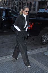 Rita Ora - Arriving at the Z100 Radio Station in NYC