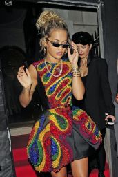 Rita Ora Style - Vogue and Tiffany & Co Party in London