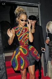 Rita Ora Style - Vogue and Tiffany & Co Party in London