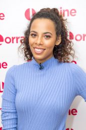 Rochelle Humes - Lorraine TV Show in London 02/01/2018