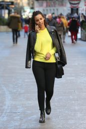 Rochelle Humes Style - Global Radio Studios in London 02/15/2018