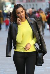Rochelle Humes Style - Global Radio Studios in London 02/15/2018
