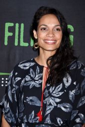 Rosario Dawson - Social Justice Award - Filming on Italy Festival in Los Angeles