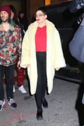 Rose McGowan - Heads Out to the Trevor Noah Show in New York