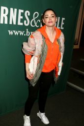Rose McGowan - Promotes Her New Book "Brave" in New York