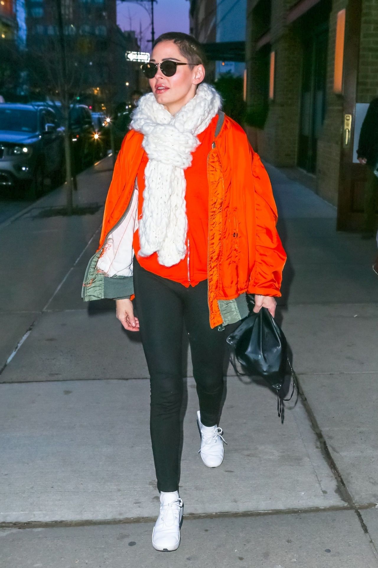 Rose McGowan Street Style - Out in New York 01/31/2018 • CelebMafia