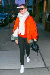 Rose McGowan Street Style - Out in New York 01/31/2018